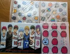 黒子のバスケ ひよこのバスケ クリアファイル計4枚