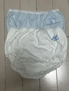 水色・白ドット柄ショーツ ２枚組 165サイズ