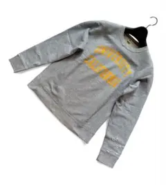 【Ron Herman】ダメージ加工 スウェット L グレー カレッジロゴのサムネイル