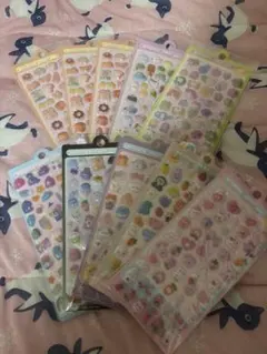 ボンボンドロップ ぷくぷくシール 10枚セット まとめ売り