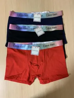 Calvin Klein ボクサーブリーフ 3枚セットM シンプル　メンズ