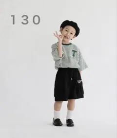TOO SUNDAY キッズ Tシャツ ボーダー ロゴ