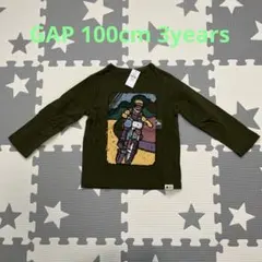 GAP 長袖カットソー 3歳用 オリーブ