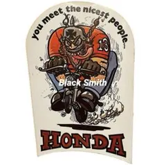 激レア　70s ハーレー HONDA ビンテージホンダ ステッカー 旧車バイカー