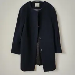 ノーカラーコート