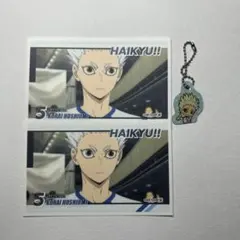 ハイキュー!! ステッカー＆キーホルダー
