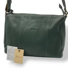 美品 ダコタ dakota ショルダーバッグ レザー 肩掛け ダークグリーンのサムネイル