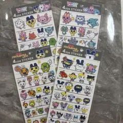 【正規品】 たまごっち 4サイズ ステッカー プチプチおみせっちシリーズ ４種