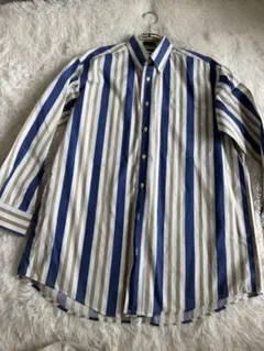 GANT シャツ M ストライプ 長袖 超美品 平成 90s メンズのサムネイル