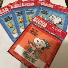 サッポロ一番 スヌーピーミニタオル 5枚セット