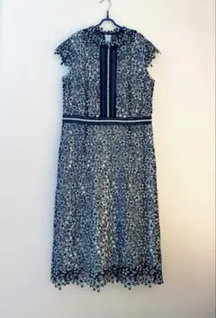 CHRISCELIN クリスセリーン ワンピース 総レース エメラルドグリーンのサムネイル