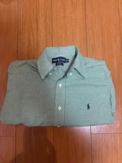 Ralph Lauren 緑シャツ