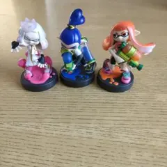 Amiibo　アミーボ　スプラトゥーン　３つセット