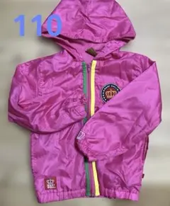 BABYDOLL フード付き軽量ジャケット 110cm ピンク