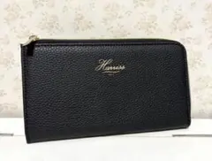 Harriss L字長財布 軽量　ブラックのサムネイル