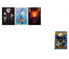 ハンターハンター 一番くじ H賞 クリアポスター　4点セット