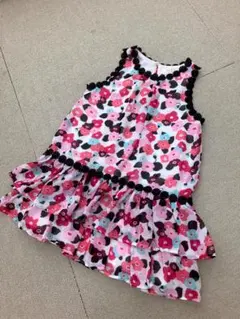 （K08079）ケイトスペード　kate spade 花柄　フラワー　ワンピース