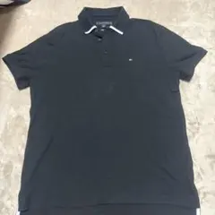 TOMMY HILFIGER ポロシャツ ブラック Mサイズのサムネイル