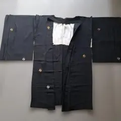 黒の羽織　 金銀　刺繍