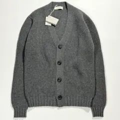 未使用タグ付 FILIPPO DE LAURENTIIS カシミヤ混カーディガン