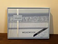 【未使用】WEDGWOOD シングルサイズシーツ　ブルー