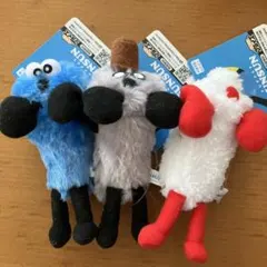 パペットスンスン ひっかけマスコット 3点セット スンスン ゾンゾン ノンノン