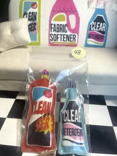 48アメリカンボトル型 クッション 48種類 1/6 ミニチュア ハンドメイド