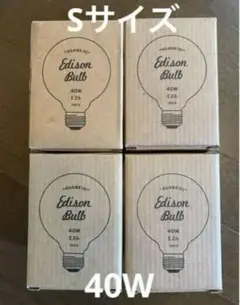 新品 エジソンバルブ 電球 GLOBE グローブ S