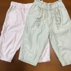 SiMPLE FREE 6〜7部丈パンツ　100cm 2枚セット