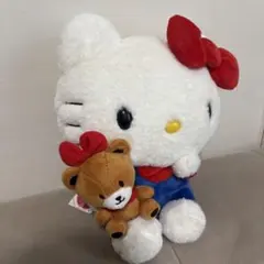 ハローキティ　スペシャルタイニーチャムと一緒　ぬいぐるみ　サンリオ