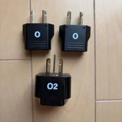 변환 플러그 O O2 3개 세트