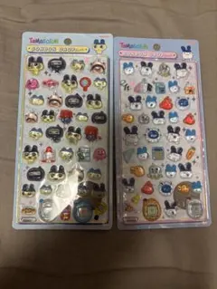 ボンボンドロップシール　たまごっち　まめっち、みみっち　2種セット