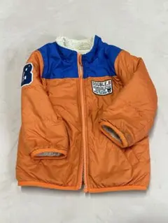 DOUBLE.B アウター ミキハウス　チャック壊れ　リバーシブル