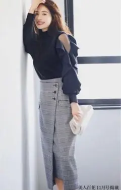 アプワイザーリッシェ 泉里香着用 ラップタイトスカート