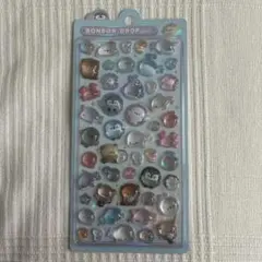 ボンボンドロップシール　アクアキューティーズ　海の生き物　水族館限定