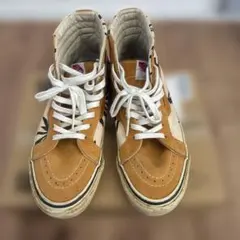 VANS Sk8-Hi LX Palm Leaf (Navy/Bronze)