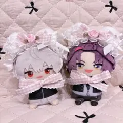 ぬい服 ぬいぐるみ ヘッドドレス にじぱぺっと おまんじゅう 10cm