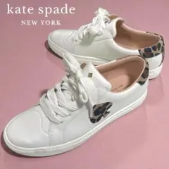 kate spade / フェズ スポッテッド レオパード スニーカー 24.5