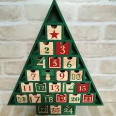 クリスマス　木製　アドベントカレンダー　DEAN＆DELUCA