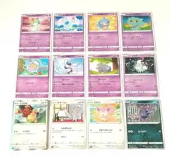かわいいポケモン 12枚 まとめ売り ミミロル ラルトス ゾロア チラーミィ
