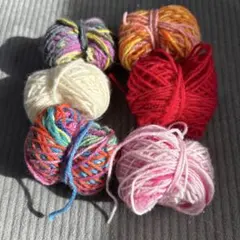 ソックヤーン　5グラム　6個