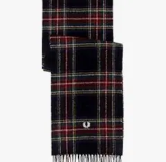 新品 FRED PERRY フレッドペリー チェック マフラー クリスマス