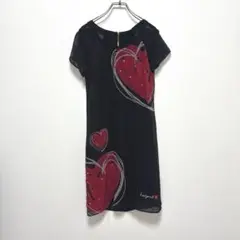Desigual ハート　ワンピース