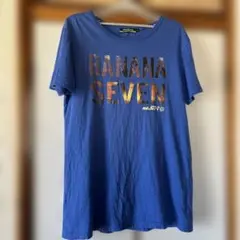 BANANA SEVEN Tシャツ Lサイズ 青のサムネイル