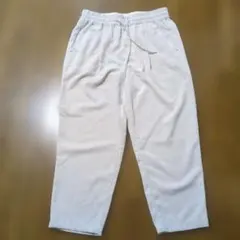 新品タグ付き！LOGOS DAYS ライトベージュ カジュアルパンツ　LLサイズ