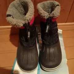 防水　ボア　ブーツ　21cm