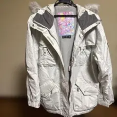 kissmark ホワイトスノーボードウェア ジャケットMサイズ