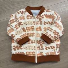 グラニフ　パンどろぼう　リバーシブルブルゾン　90サイズ