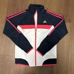 adidasレディース ジャージ （上）L ネイビー/ホワイト/ピンク/ゴールド