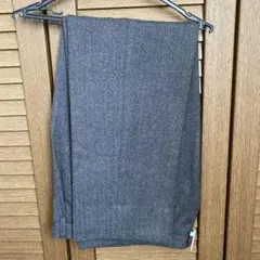 グレー　ウール系　スラックス　クリーニングタグ付き